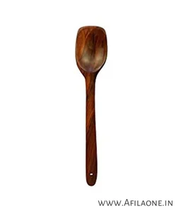Wooden Cooking Spoons( Set of 5) Non-Stick Serving and Cooking Spoon Kitchen Tools Utensil, - Cinnamon