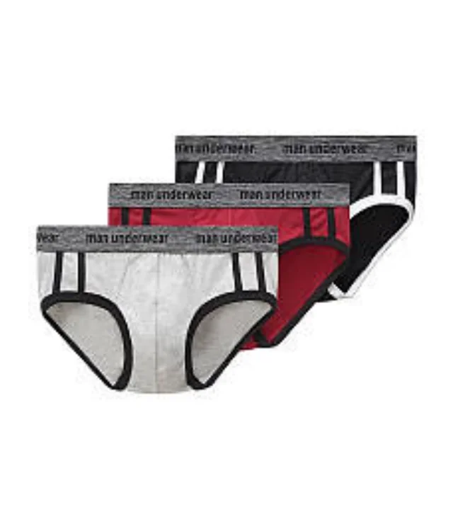 Men's Solid Briefs - 95 cm.