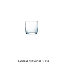 Short Glass 250 Ml (Pack Of 1 ) Colour Transparent