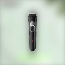 Rechargeable Cordless Beard & Hair Trimmer For Men (Black) - Electric Violet