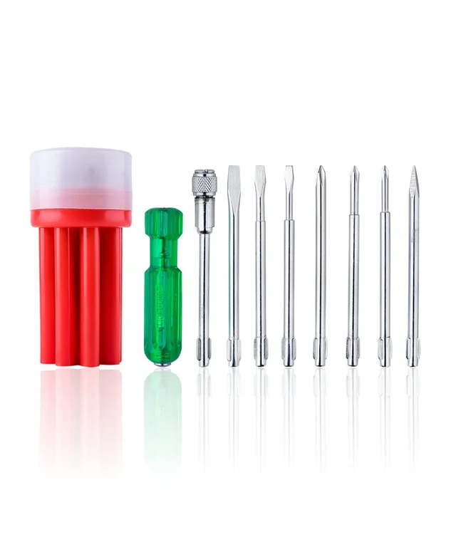 Home Professional DIY Combination Screwdriver Set (Pack of 9)