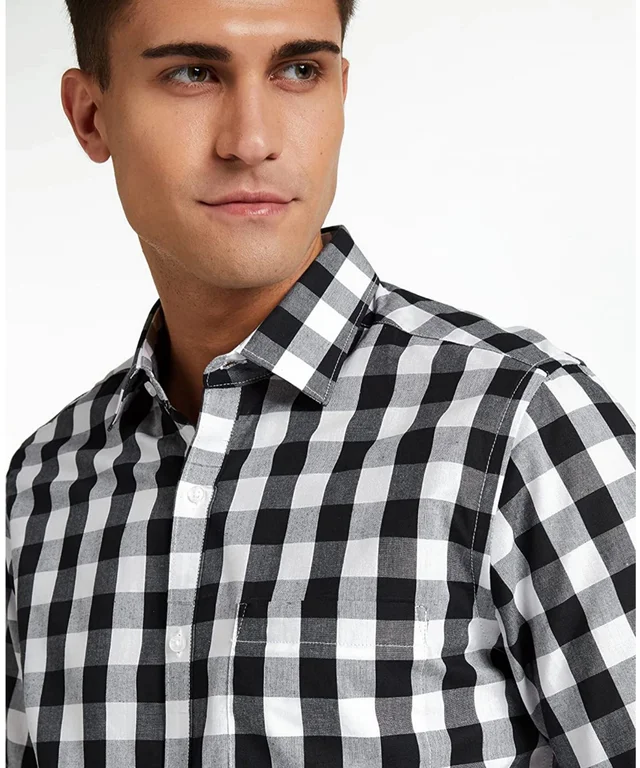 Men's Regular Fit Formal Shirt - White, 42