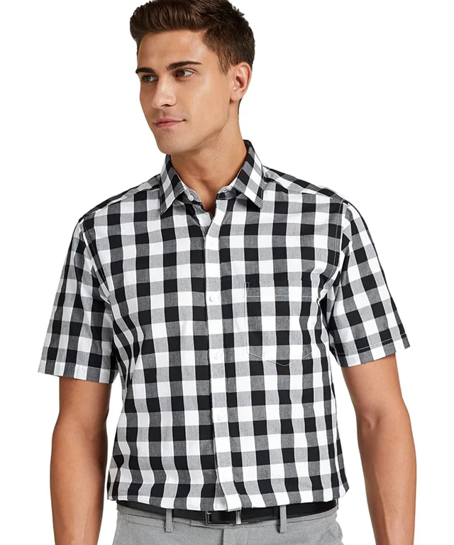 Men's Regular Fit Formal Shirt - White, 46