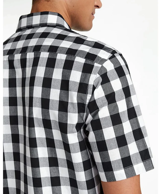 Men's Regular Fit Formal Shirt - White, 46