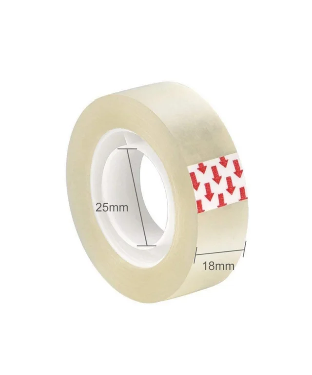 SMPH STAR Stationery Sello Tape With Dispenser "Cello" - Transparent