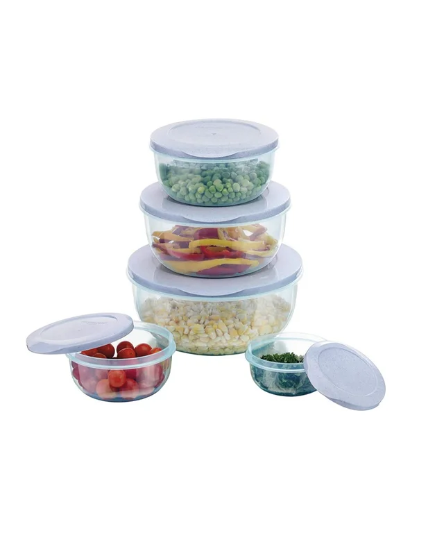 Plastic Container Pack Of 5 Pieces