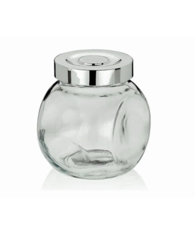 Glass Jars for Spices Set 1 Set with Lids and Labels Crystal Clear Glass