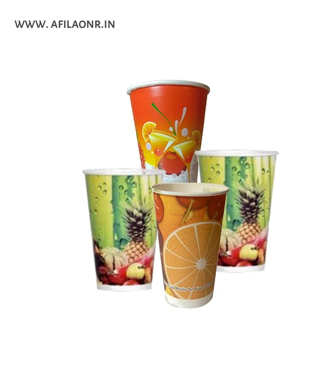 AFILAONE Paper Juice Cup, Packet Size (pieces):50 Pieces