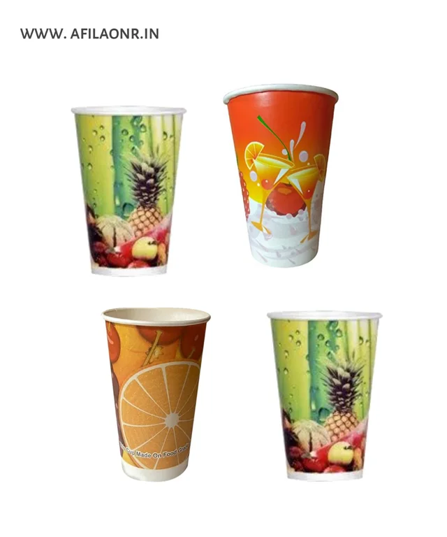 AFILAONE Paper Juice Cup, Packet Size (pieces):50 Pieces