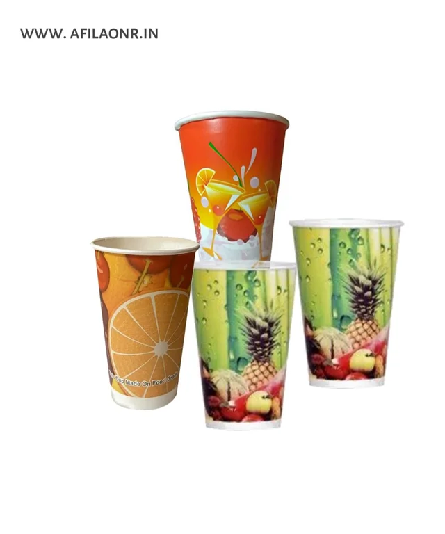 AFILAONE Paper Juice Cup, Packet Size (pieces):50 Pieces