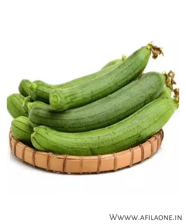 Sponge Gourd - Turai Chikni (1kg. Pack) (Nenuwa नेनुवा, Gewadaगेवड़ा )