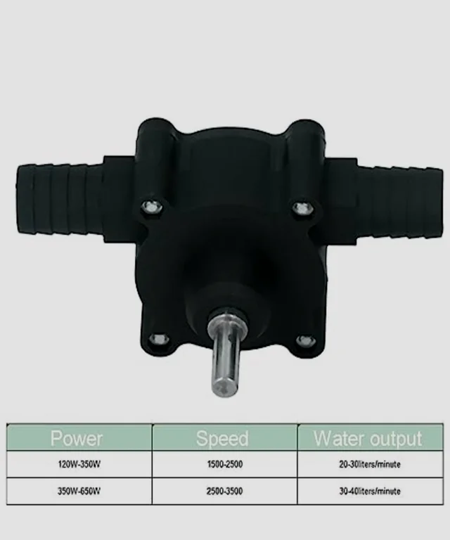 Mini Electric Drill Pump, Household PVC Self Priming Fluid Transfer Pump