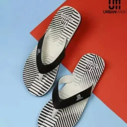 Trendy Men Rubber Slippers - Uk9, Blue