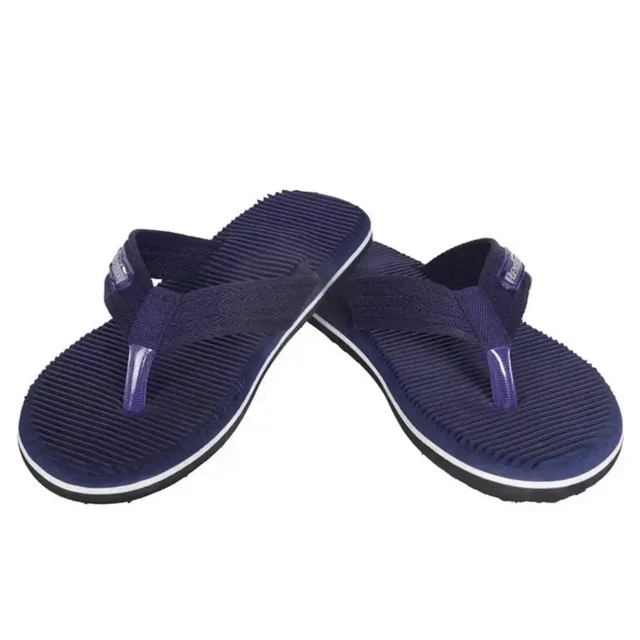 Stylish Blue EVA Slippers For Men - UK 7