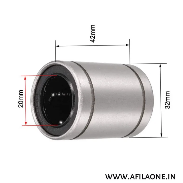LM20UU 20mm Linear Bush Ball Bearing