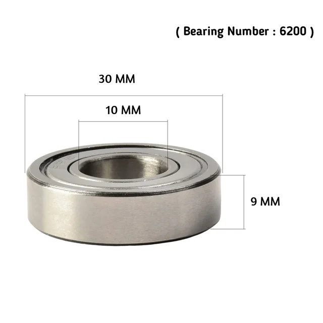 Ball Bearing - Bearing No. : 6200
