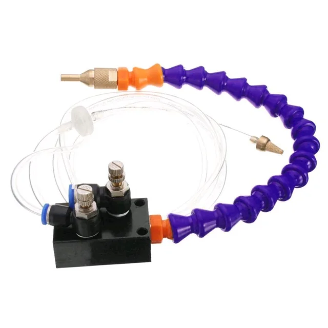 Mist Coolant Lubrication Spray System for Metal Cutting Engraving Cooling