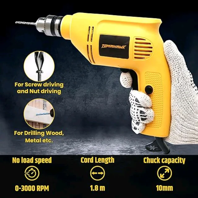 SMPH STAR Electric Drill Machine for Drilling in Wood and Metal
