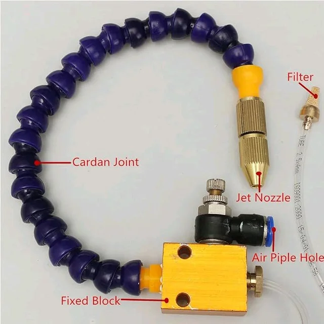SMPH STAR Mist Coolant Spray System for 8mm Air Pipe