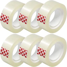 SMPH STAR Cello Tape Dispenser With Cutter, Cello Tape 24 and 1Dispenser 1/set