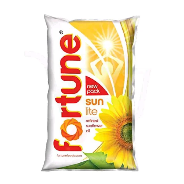 Fortune Sunlite Refined Sunflower Oil - 870 g.