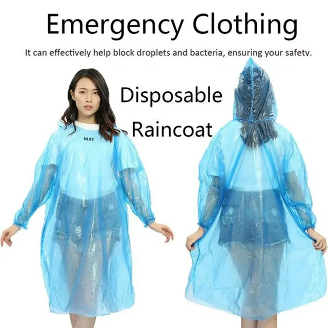 Disposable Easy-to-Carry Raincoat – Lightweight & Waterproof - EASY RETURN 4 DAY DELIVERY