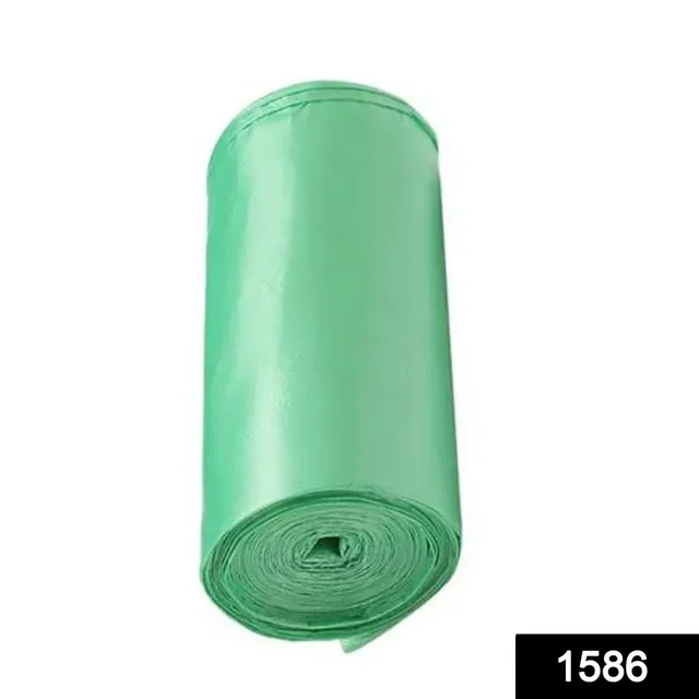 Bio-degradable Eco Friendly Garbage / Trash Bags Rolls (24" x 32") (Green) - No Return