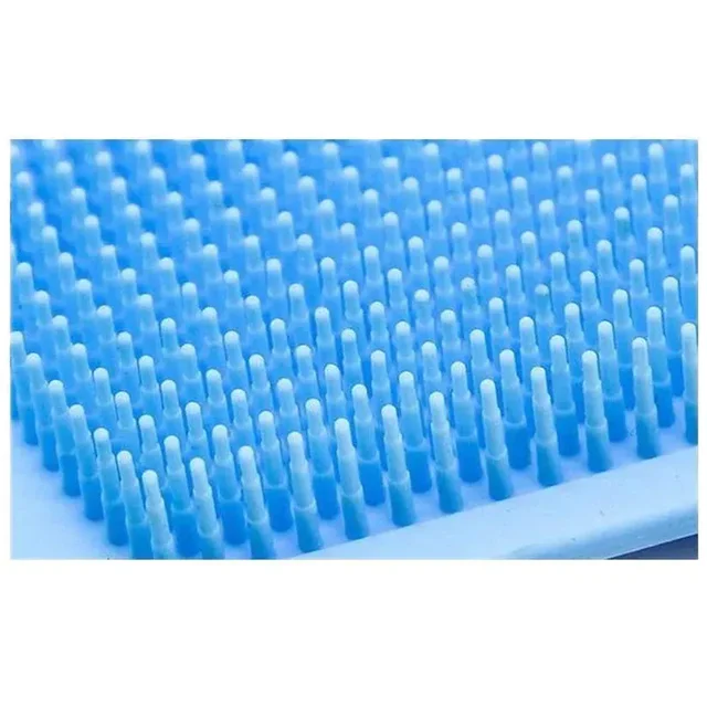 Silicone Body Back Scrubber Double Side Bathing Brush for Skin Deep Cleaning - EASY RETURN