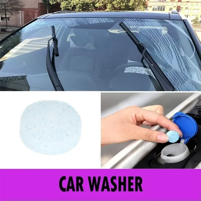 Car Wiper Detergent Effervescent Tablets Washer - EASY RETURN 4 DAY DELIVERY