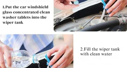 Car Wiper Detergent Effervescent Tablets Washer - EASY RETURN 4 DAY DELIVERY