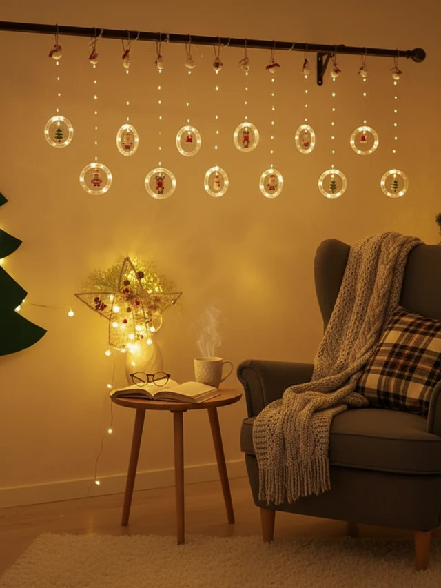 š
Christmas Santa Ring String Light