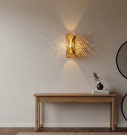 Twist Bamboo Wall Sconce
