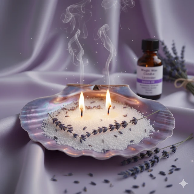 Magic Wax Candle - Lavender