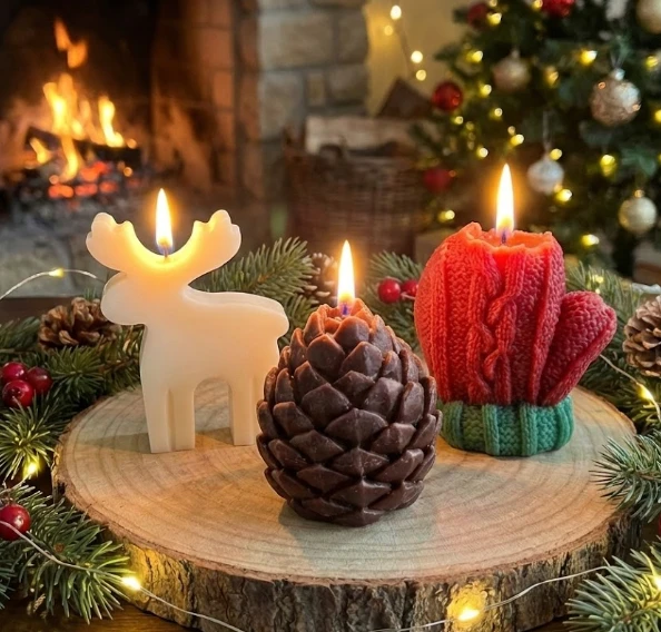 Winter Comforts (Set Of 3 Candles)