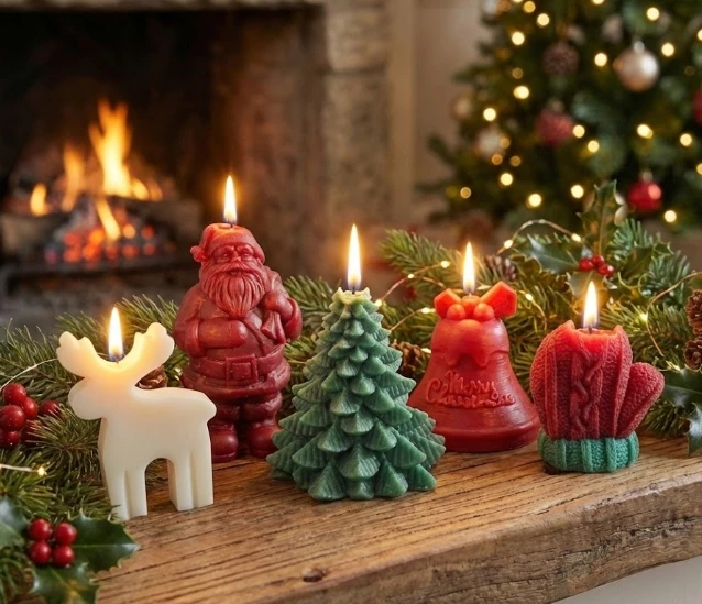 Home for the Holidays 5-Piece Candle Set (Set of 5 Candle)