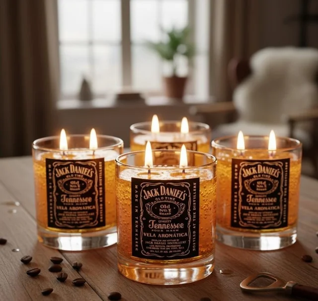 Whiskey Glow Candle