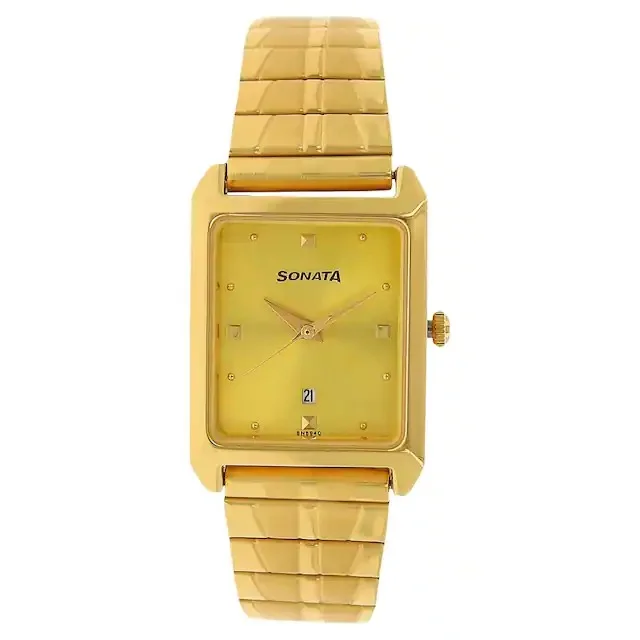 SONATA NP7007YM02 Analog Watch - For Men