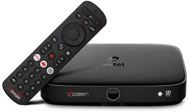 Airtel Xstream Only Box | Android TV Box |1 Month Mega HD Pack | Free Installation | No Dish Antenna | 15+ OTT Apps