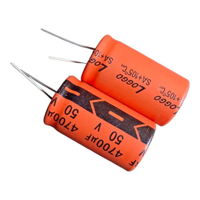 Loggo 50V 4700uF Electrolytic Capacitor Pack 2