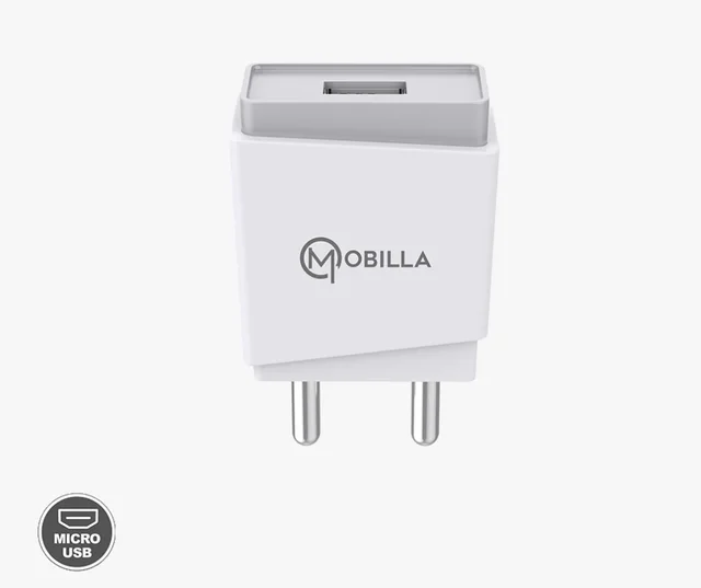 Mobilla MCHARGE 211M Micro USB Charger - White