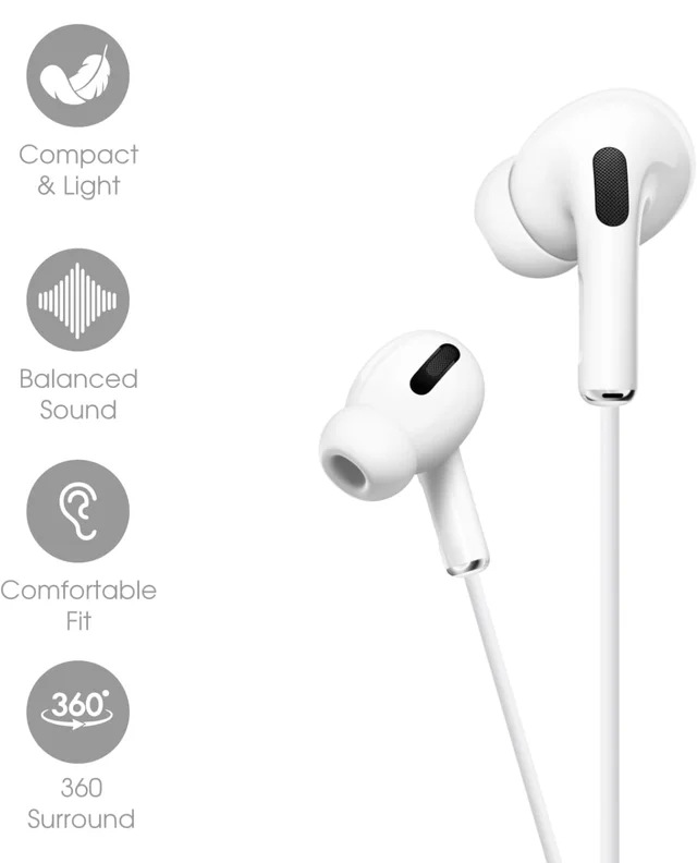 Candytech HF-24 CandyPro Type-C Earphone - White