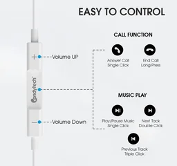 Candytech HF-24 CandyPro Type-C Earphone - White