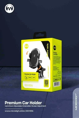 Microdigit DCH306 Car Holder - Black