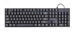 Microdigit MD304K Wired Keyboard & Mouse Combo - Black