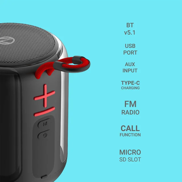 Zebronics ZEB DAWN 40 Wireless Speaker - Black