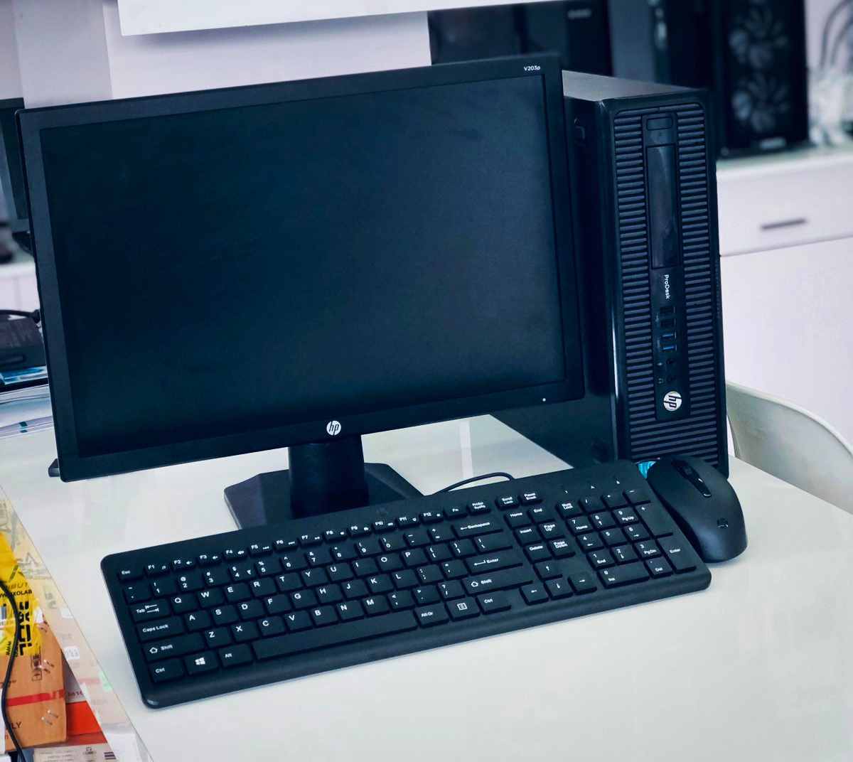 HP ProDesk G2/i3/16GB/SSD500GB/Office付 Hp proDesk 400 G2 SFF Business PC