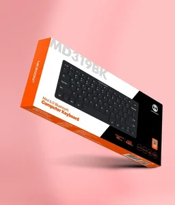 Microdigit MD319BK Mini 5.0 Bluetooth Wireless Keyboard - Black
