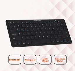 Microdigit MD319BK Mini 5.0 Bluetooth Wireless Keyboard - Black