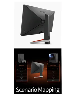 BenQ MOBIUZ EX2710S 27"(68cm) IPS Bezel-Less HDR Gaming Monitor - Black