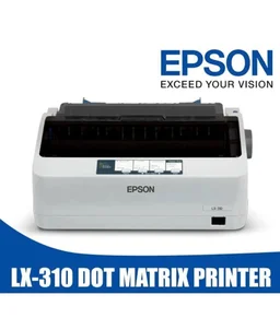 Epson LX-310 Dot Matrix Printer - White